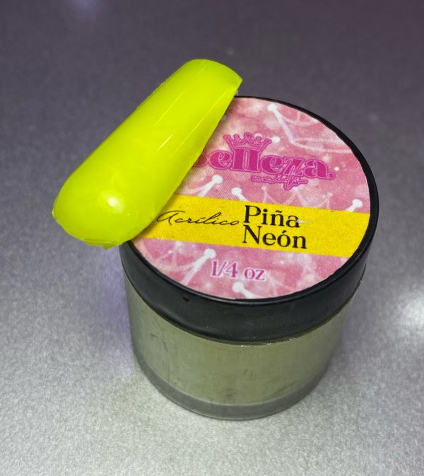 Acrílico Piña Neón Belleza 1/4 onza