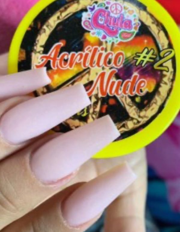 Acrílico Nude #2 Chula Nails 60 gramos