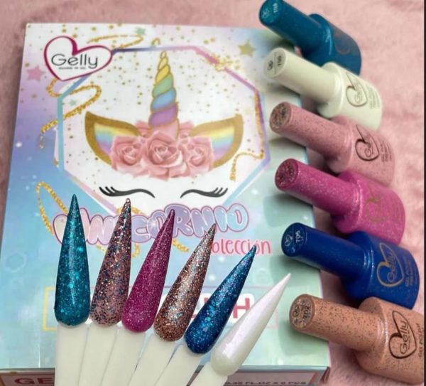Colección Gel Polish Unicornio Gelly